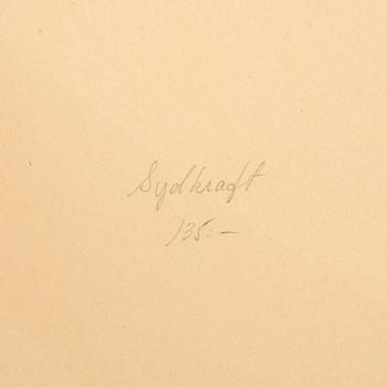 Arthur Luiz Piza, etsning signerad och numrerad 40/99.