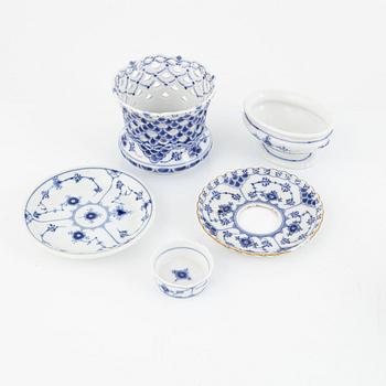 A 30-piece 'Musselmalet' porcelain coffee service, Royal Copenhagen, Denmark.