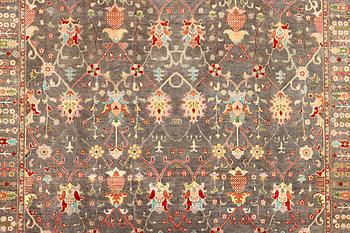 A Kazak carpet, c. 351 x 274 cm.