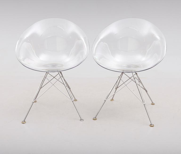 STOLAR, ett par, "Eros", Philippe Starck, Kartell.