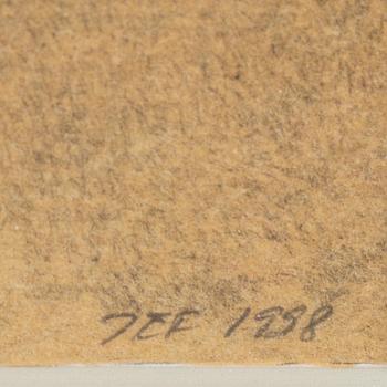 JOHN-E FRANZÉN, lithograph in colour, 2, 1998, signed HC II/XXXII, 40/320.