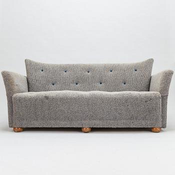 A mid-20th century sofa.