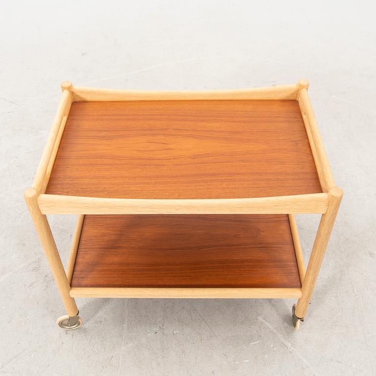 Hans J Wegner, serving trolley, "AT-45", Andreas Tuck, Denmark, 1960s.
