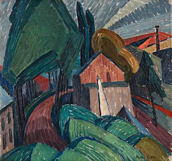 400. Agnes Cleve, Landscape.