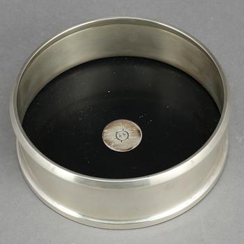 COASTER, sterlingsilver, Borgila, Stockholm, 1969.