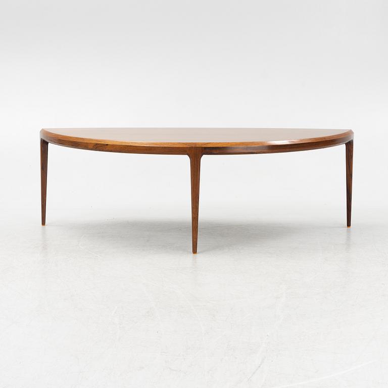 Johannes Andersen, a rosewood veneered coffee table, CF Christenson Silkeborg, Denmark, 1960's.