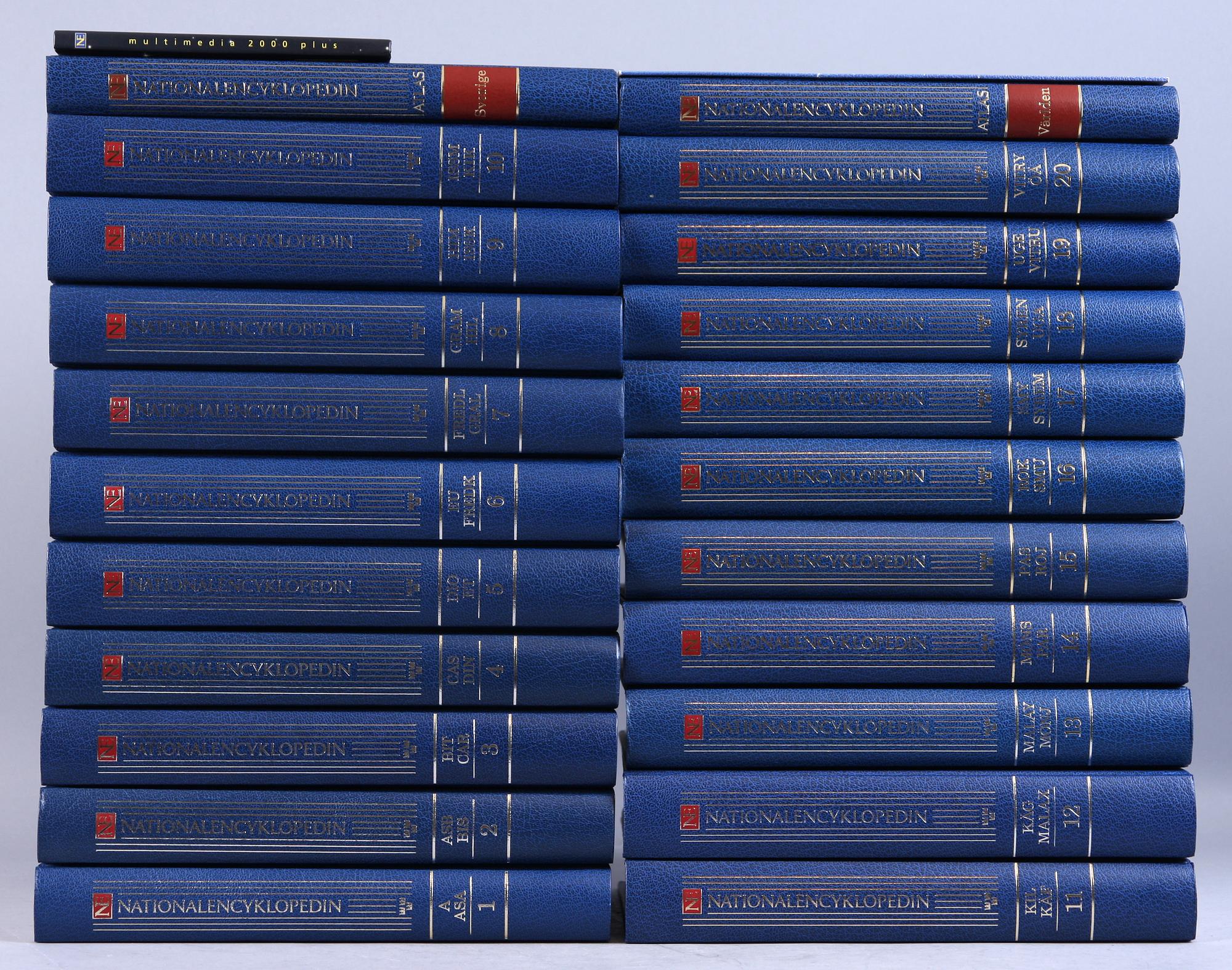 BOK, 20 VOL, National Encyklopedin.