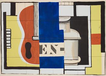 FERNAND LÉGER, Pochoir, Utgiven av J. Bucher och J. Becker, 1933.