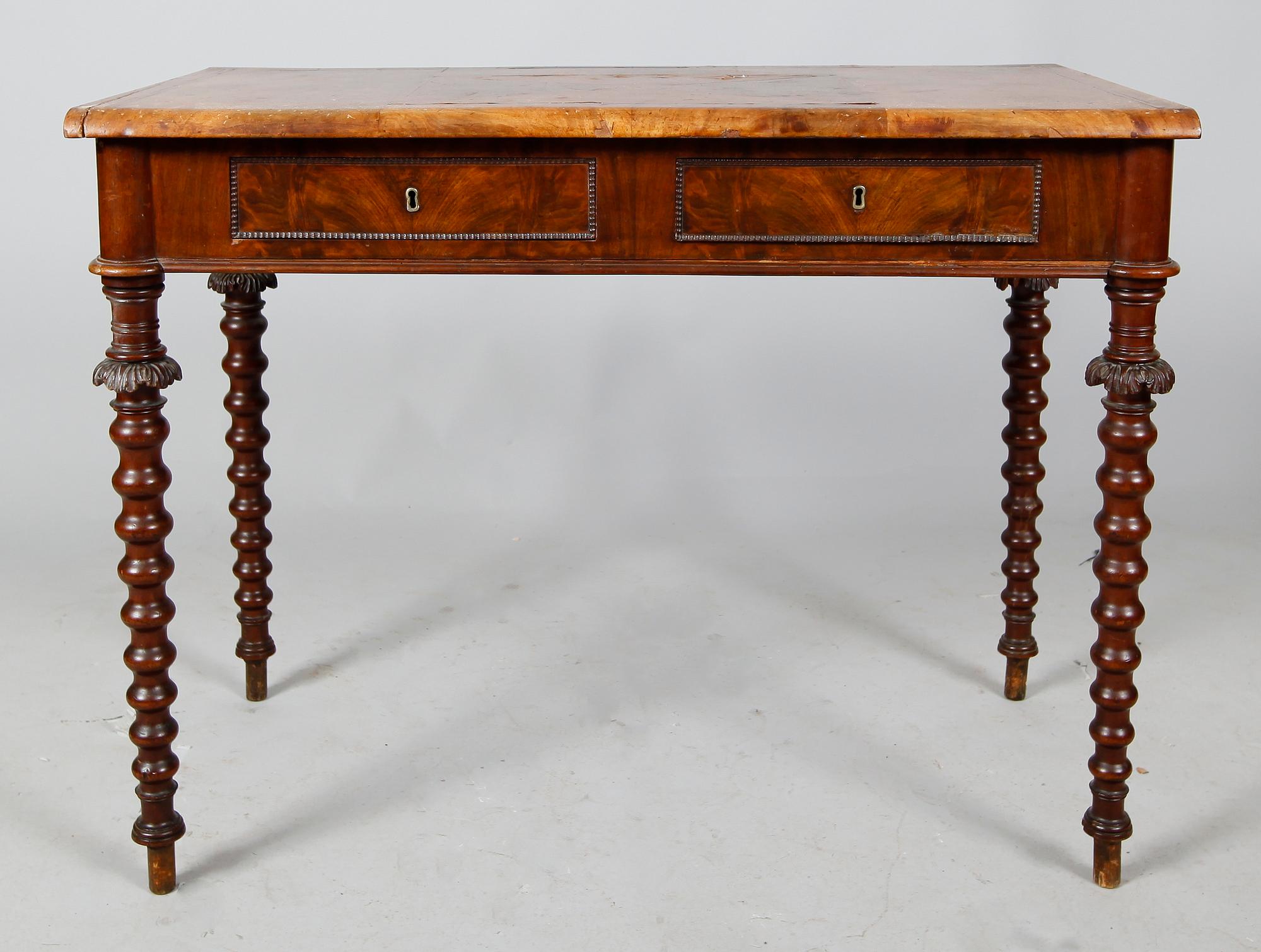 DAMARBETSBORD, senempire, 1800-talets mitt.