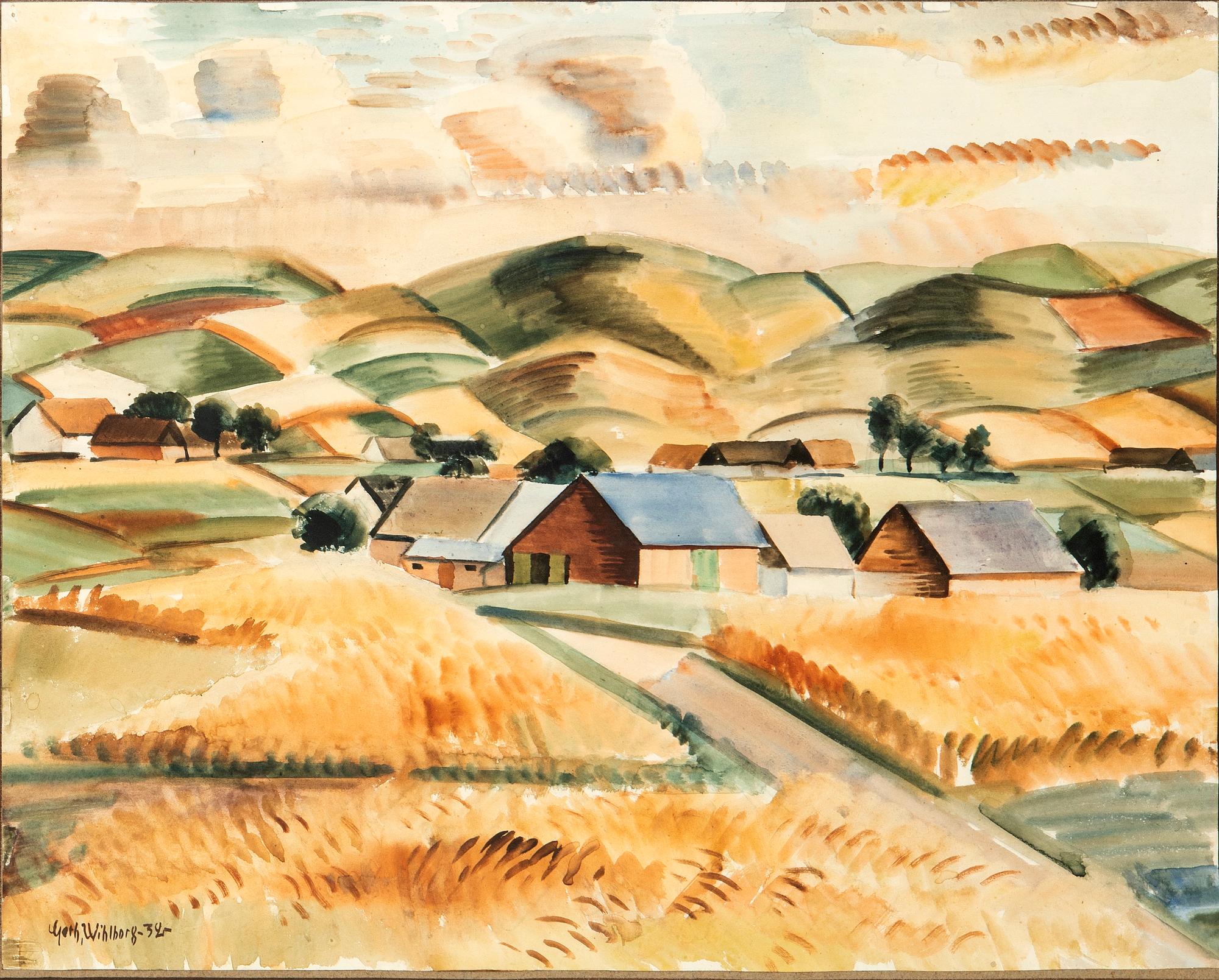 Gerhard Wihlborg, "Towards Åsen, Kåseberga".