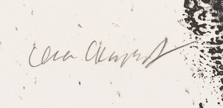 Lena Cronqvist, Utan titel, ur mappen: "August Strindberg, Ett Drömspel".