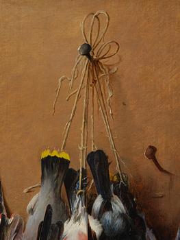 Henrik Theodor Lundh, Still life with birds.