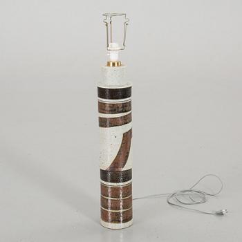 A STONEWARE FLOOR LAMP BY INGER PERSSON FOR RÖRSTRAND.
