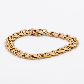 Bracelet 18K gold, 31,2 g, approx 20 x 1 cm, Stockholm 1967.