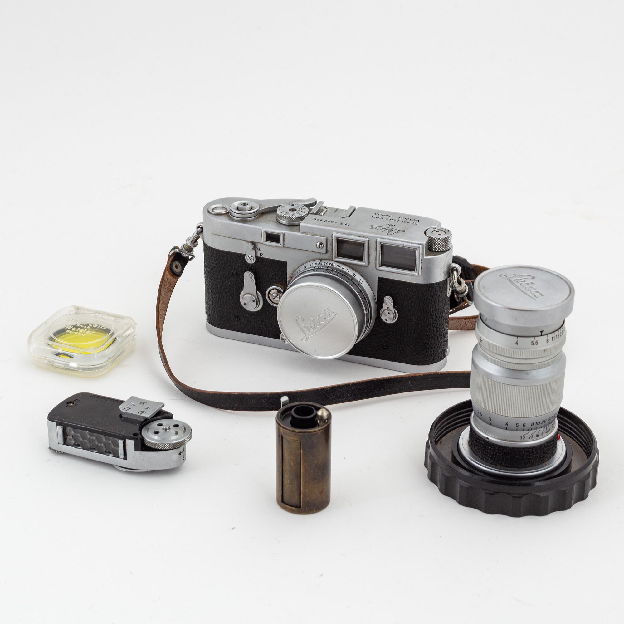 Leica M3, no. 840825, 1956. - Bukowskis