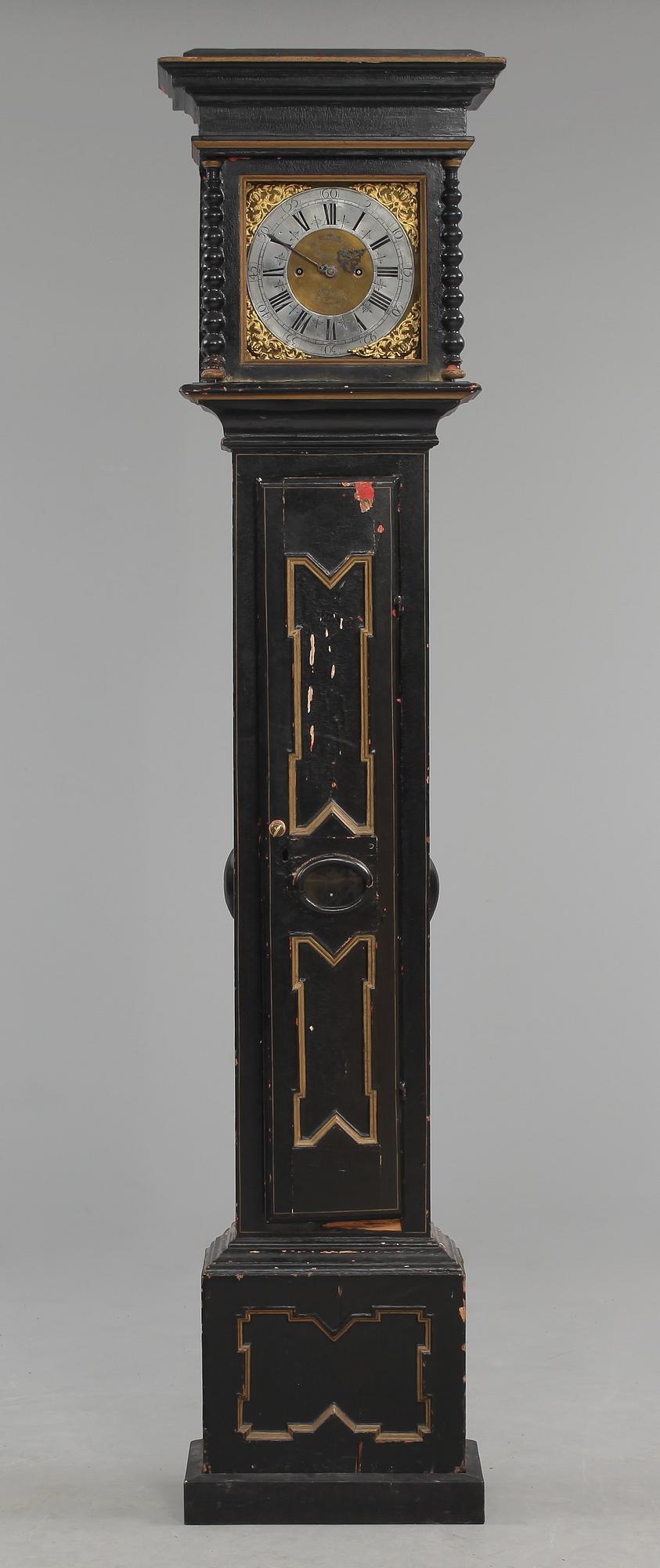 GOLVUR, urtavlan signerad Claes Wolpher, 1700-tal.