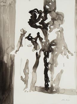 Peter Dahl, watercolour, signed.