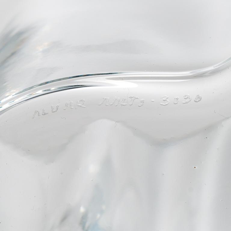 Alvar Aalto, Two glass vases for Iittala, signed Alvar Aalto - 3030.