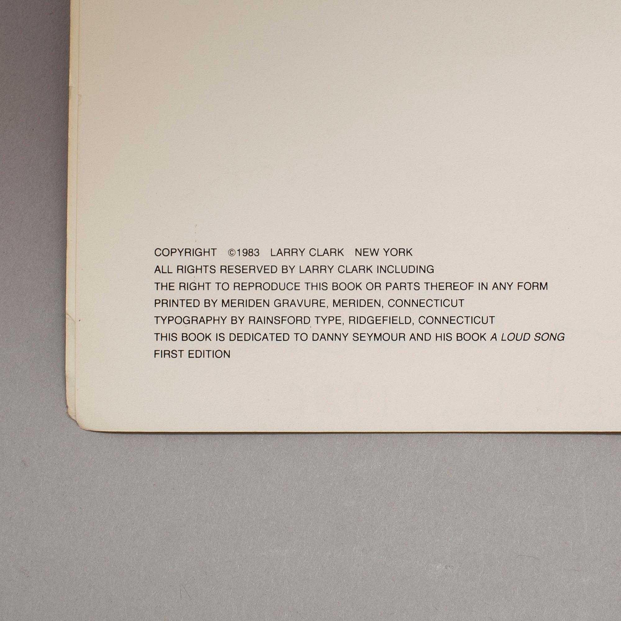 PHOTOBOOKS, 3, Eugene Richards, Larry Clark.