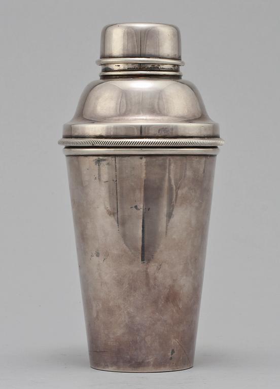 SHAKER, vitmetall, August Wellner Söhne, Original Wellner, Tyskland, 1900-tal.