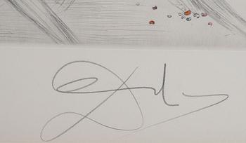 Salvador Dalí,  "Le Vieil Hippie", From Hippies.