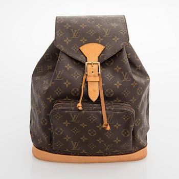 Louis Vuitton, Monogram Canvas Montsouris Backpack.