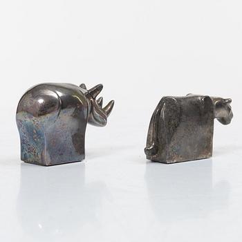Gunnar Cyrén, five figurines, Dansk Designs, Japan.
