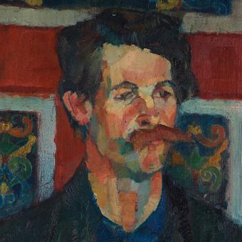 Henrik Rom, "Selfportrait".