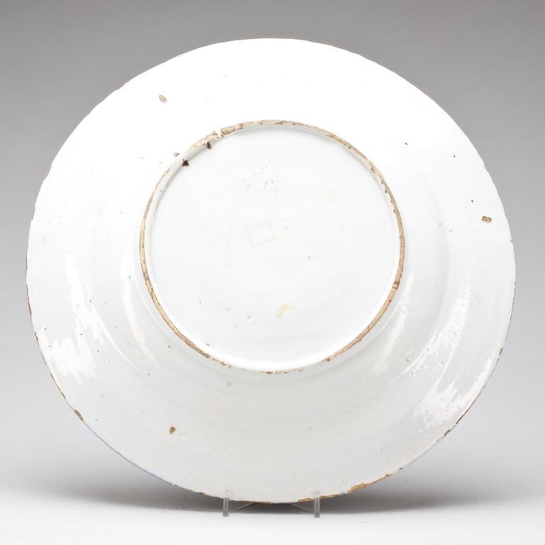 SKÅLFAT, fajans. Holland 1700-tal.