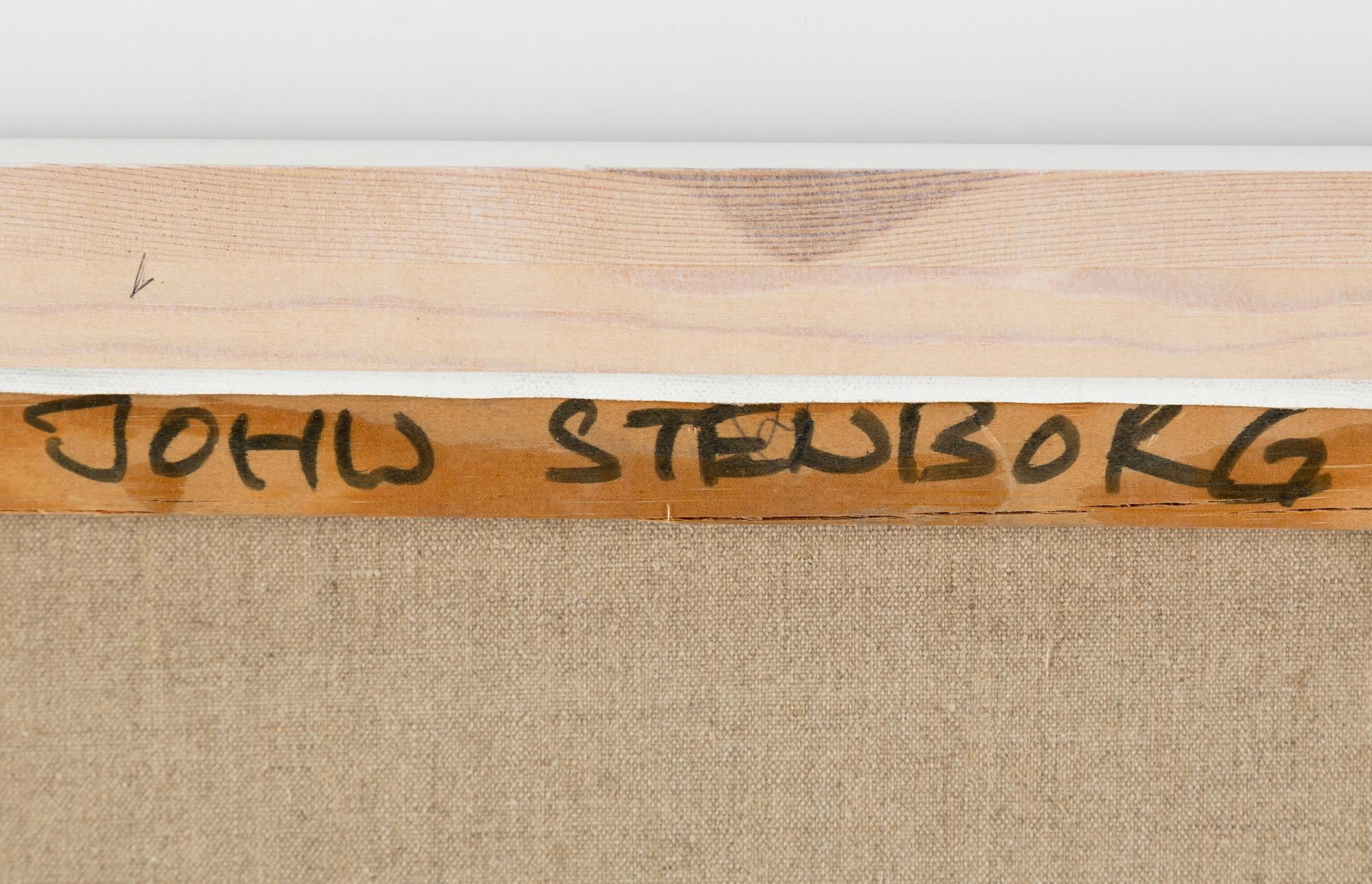 JOHN STENBORG, oil on canvas, signed.