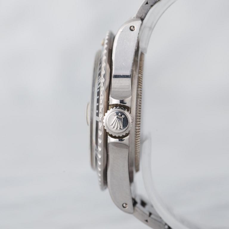 ROLEX, Oyster Perpetual Date, Submariner (660ft=200m, SWISS-T, Mark IV), Chronometer, "Red text".