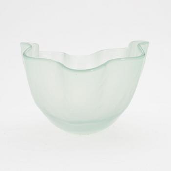 Sven Palmqvist, a signed 'Kantara' glass bowl, Orrefors.
