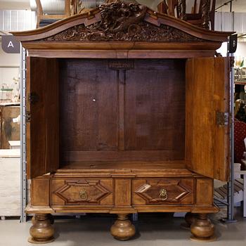 SKÅP, barock-stil, 1800-tal.