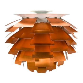 Poul Henningsen, taklampa, "PH-Kotte / PH Artichoke", Louis Poulsen, Danmark, decennieskiftet 1960-70.