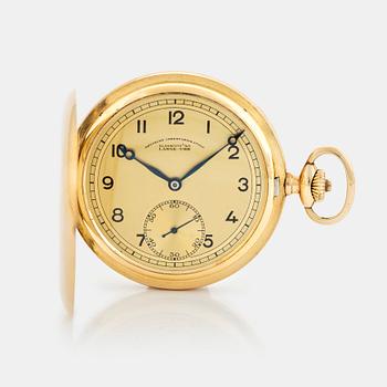 10. Deutsche Uhrenfabrikation, Glashütte i/Sa, Lange-Uhr, "A. Lange & Söhne", savonett, ca 1935.