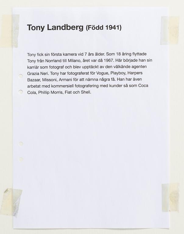 Tony Landberg, 'Happy Day'.