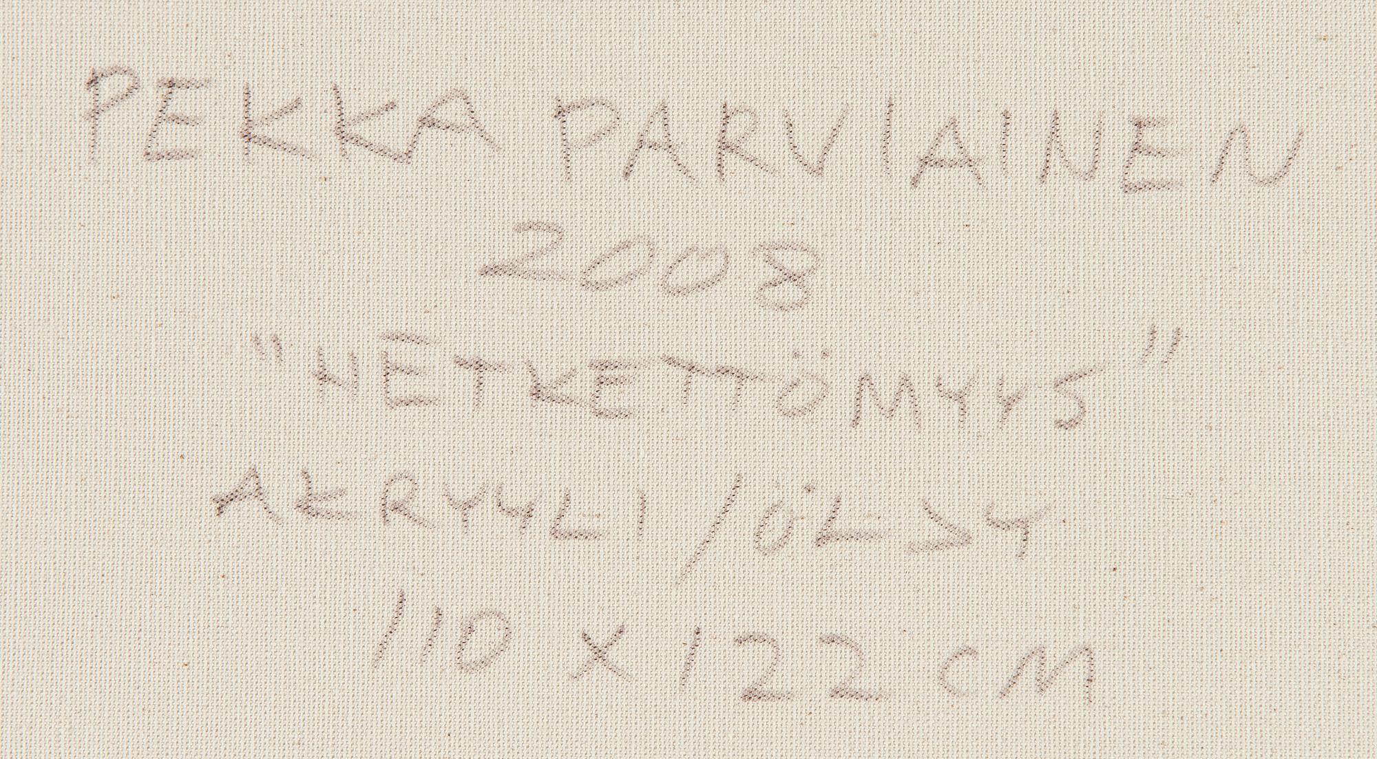 Pekka Parviainen, "Hetkettömyys" ('Timelessness').