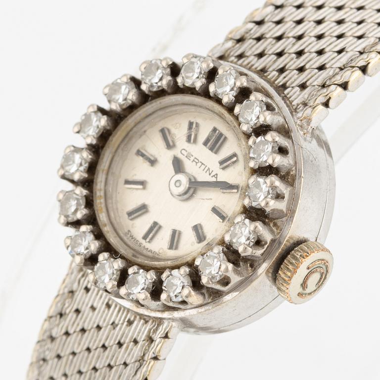 Certina, armbandsur, 15 mm.