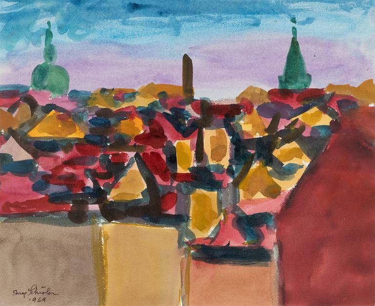 Inge Schiöler, "Stockholm 1".