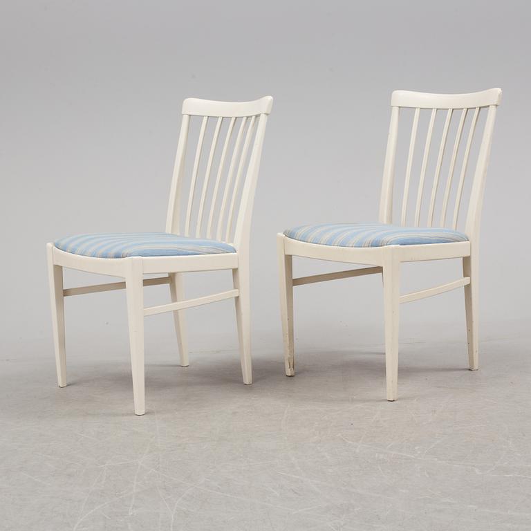 CARL MALMSTEN, matgrupp 7 delar, "Herrgården", Bodafors möbelfabrik.