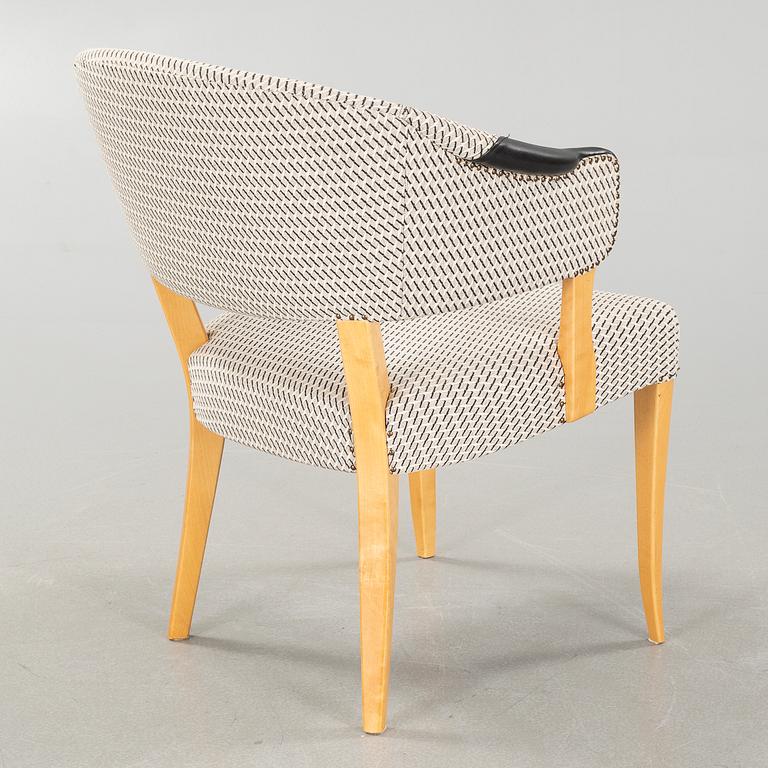 A 21st century"Lata greven" armchair by Carl Malmsten, O.H Sjögren.