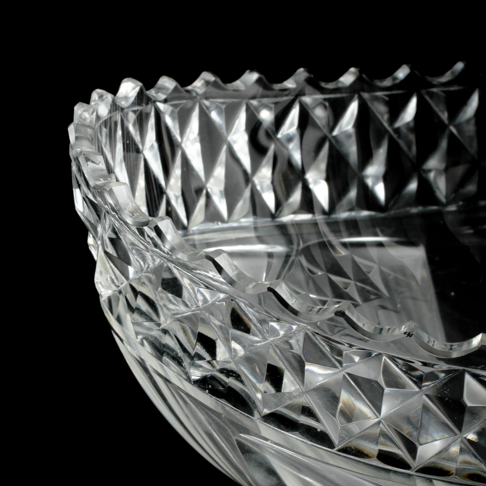 SKÅL, glas, sent 1800-tal/tidigt 1900-tal.