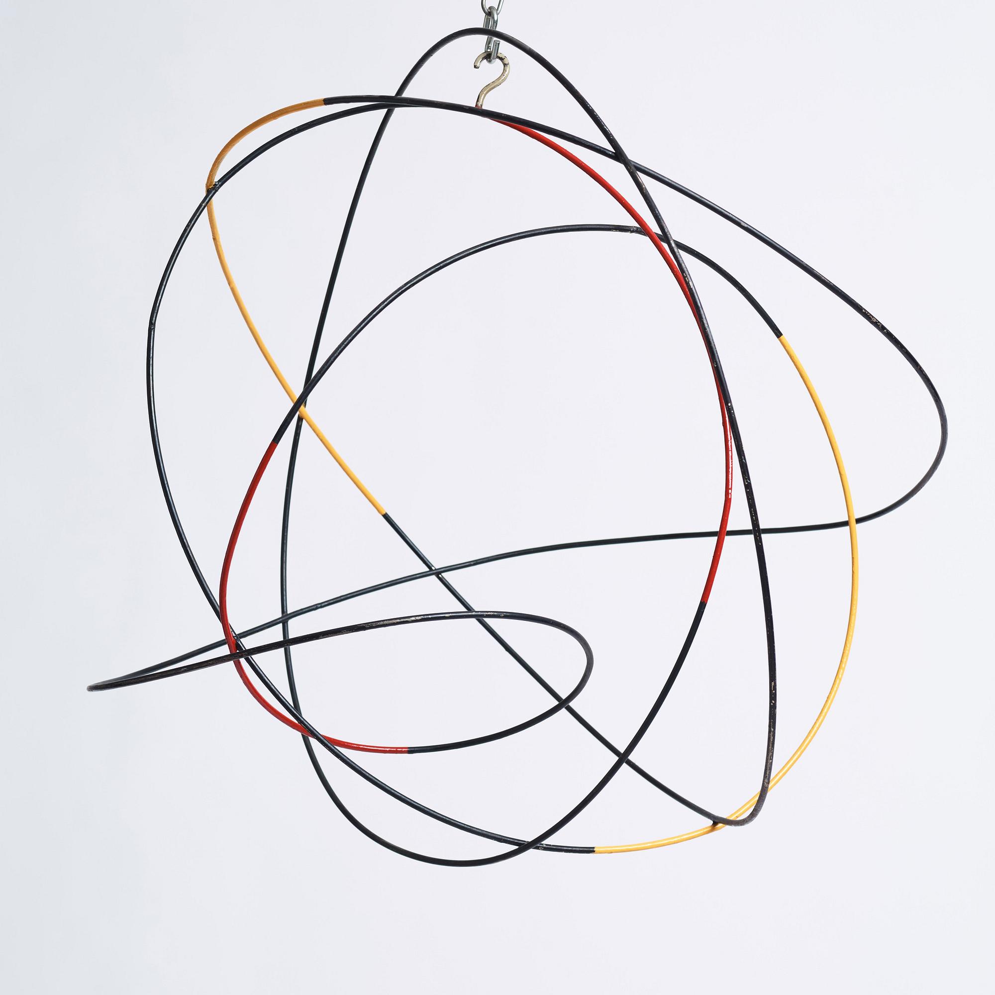 Pierre Olofsson, "Teckning i luften med färg".