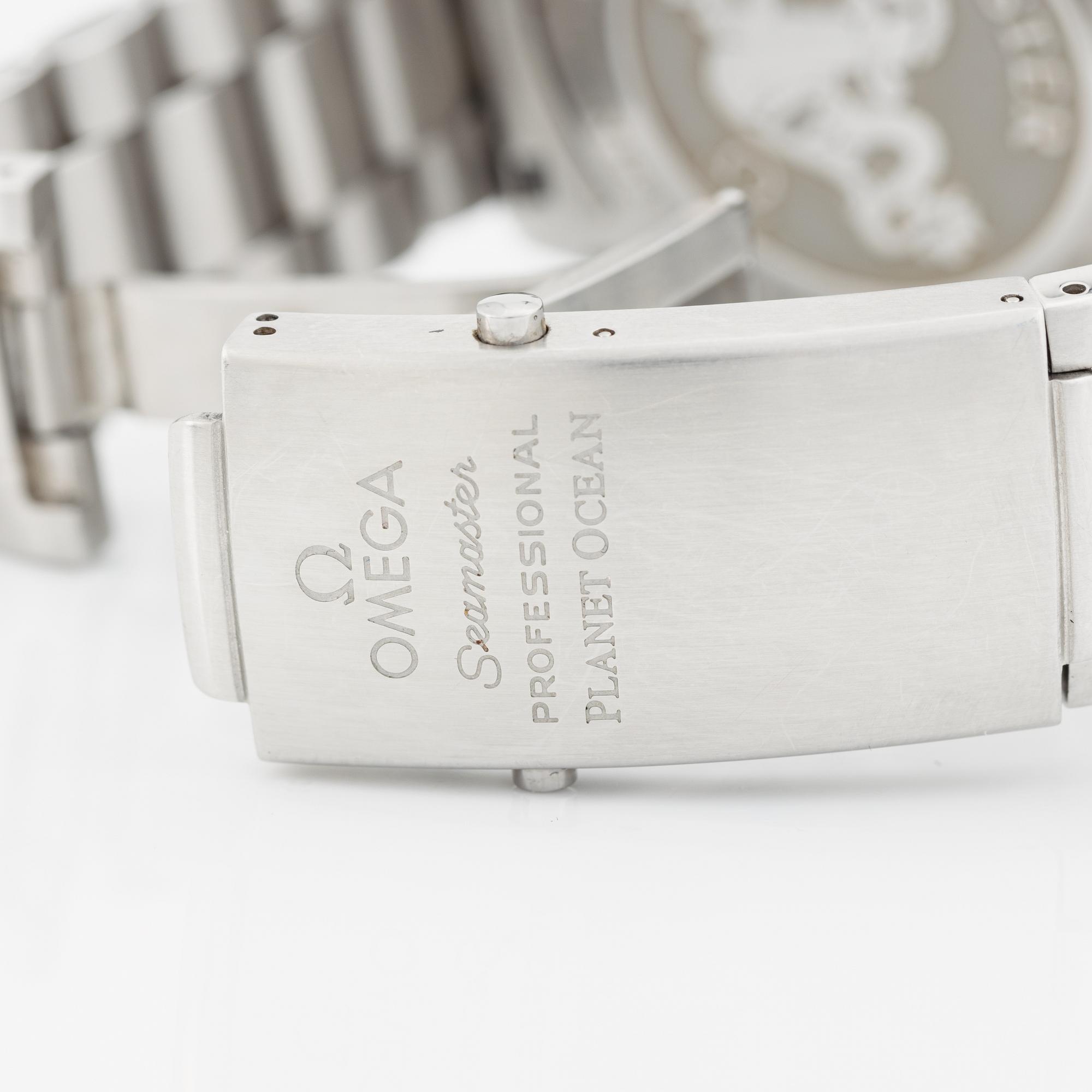Omega, Seamaster, Planet Ocean, Chronometer, chronograph, wristwatch, 45,5 mm.