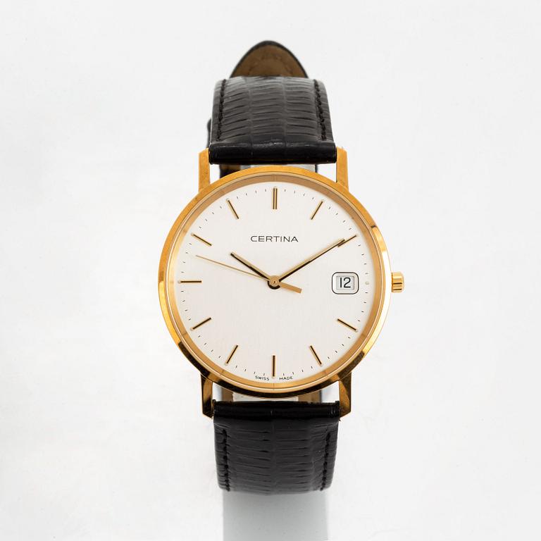 Certina, wristwatch, 33 m.