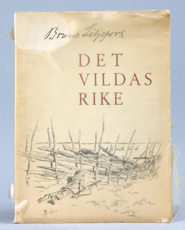 BOK, "Det vildas rike", Bruno Liljefors, Stockholm, 1934.