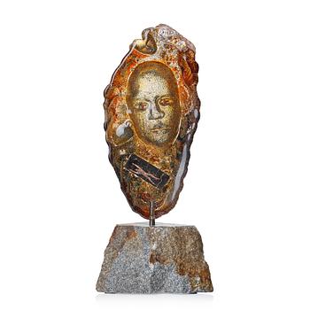 30. Bertil Vallien, skulptur, Kosta Boda, unik.