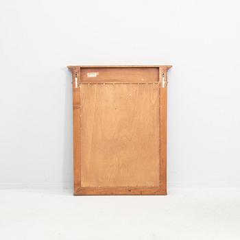 Empire-style mirror and console table, second half of the 20th century.