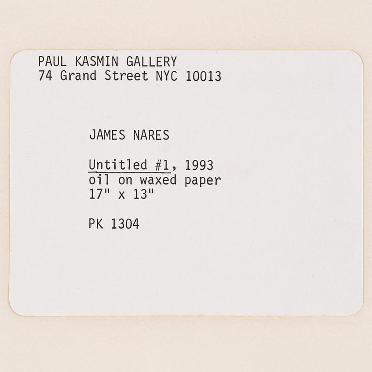 James Nares, "Untitled #1", 1993.