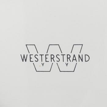 A second half of the 20th century wall clock by Westerstrand.